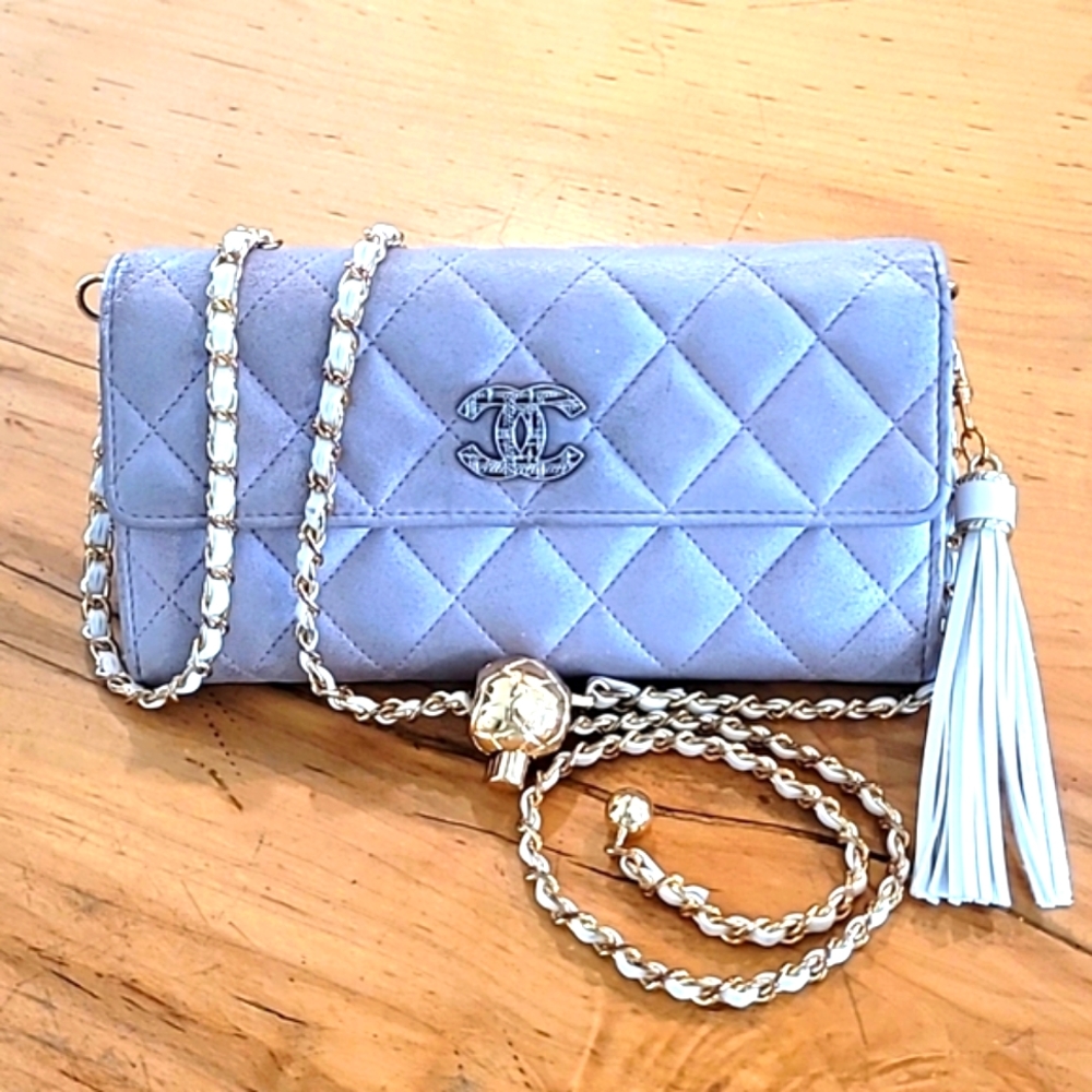 Super Rare Chanel Long Wallet